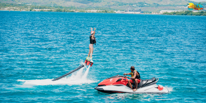 Flyboarding in Goa
