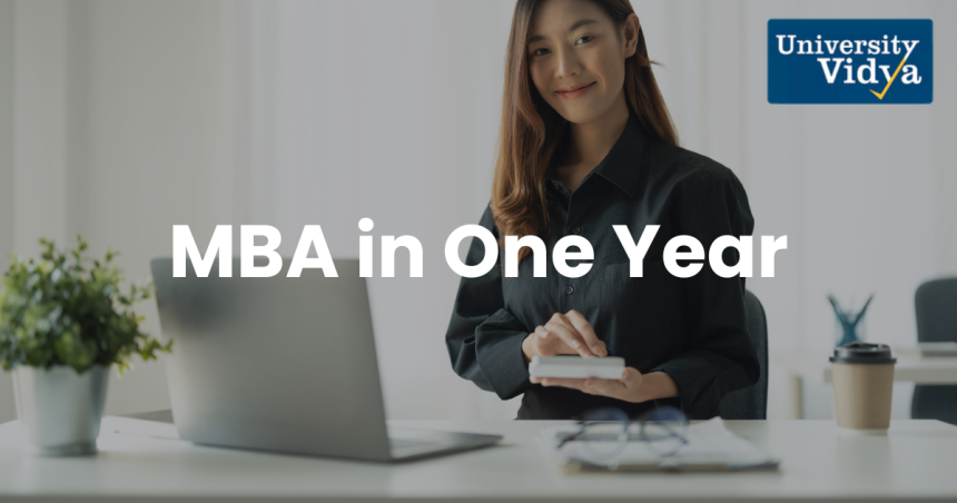 MBA in One Year