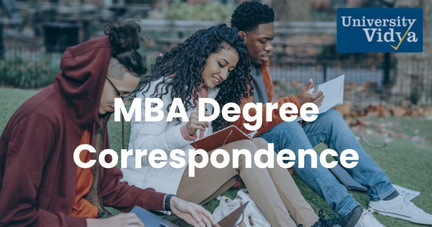 MBA Degree Correspondence A Smarter Path to Career Growth