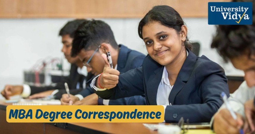 MBA Degree Correspondence
